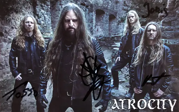 Atrocity - Masters Of Darkness (45 об/мин, Сингл, Лимитированое) - фото №6