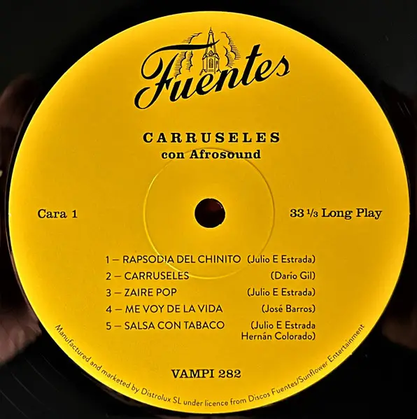 Afrosound - Carruseles (LP, Album, Reissue, Remastered) - фото №5