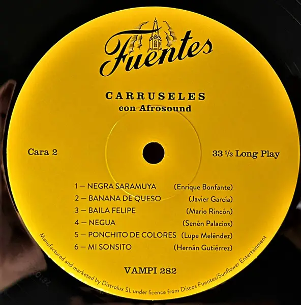 Afrosound - Carruseles (LP, Album, Reissue, Remastered) - фото №6