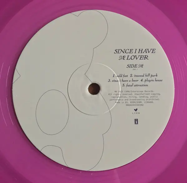 6lack - Since I Have A Lover (2 платівки, Pink, Translucent, LP, Album, Stereo) - фото №5
