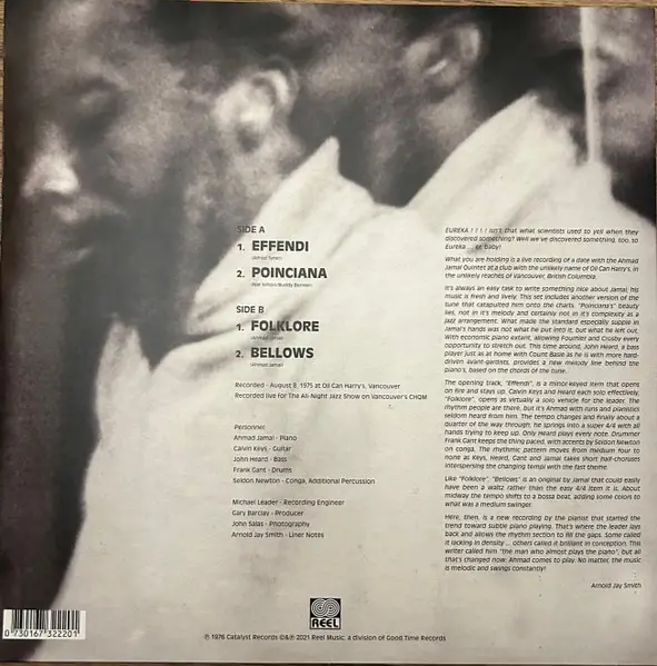 Ahmad Jamal - Recorded Live at 