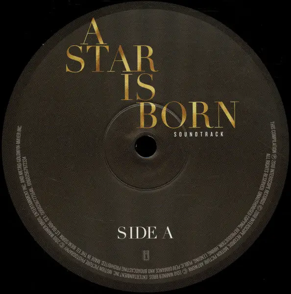 Lady Gaga & Bradley Cooper - A Star Is Born Soundtrack (2 платівки, LP, Album) - фото №5