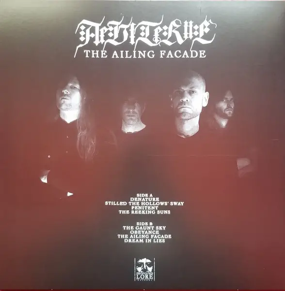 Aeviterne - The Ailing Facade (LP, Album) - фото №2