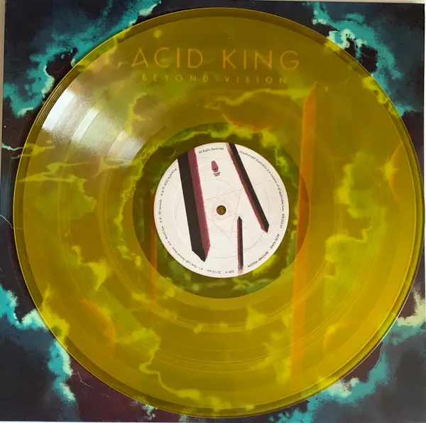 Acid King - Beyond Vision (Yellow, Transparent, LP, Album) - фото №3