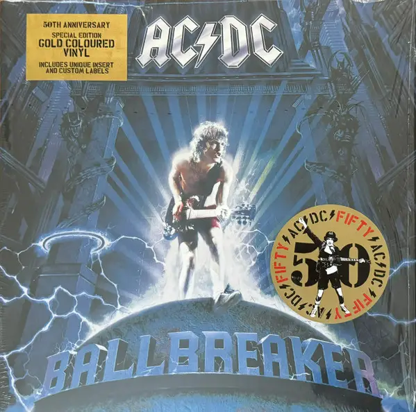 AC/DC - Ballbreaker (Gold, 180g, Edition, LP, Album, Reissue, Remastered, Stereo) - фото №11
