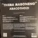Abacothozi - Thema Maboneng (LP, Album, Reissue) - фото №3