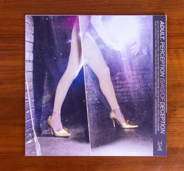 ADULT. - Perception Is/As/Of Deception (Green, Opaque, LP, Album) - фото №3