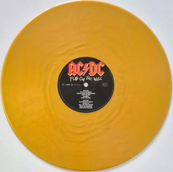 AC/DC - Fly On The Wall (Gold, Edition, LP, Album, Reissue, Remastered, Stereo) - фото №5