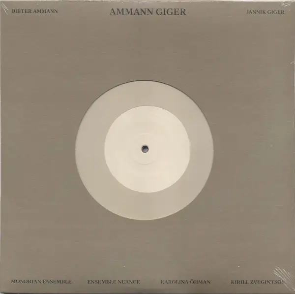 Dieter Ammann & Jannik Giger - Ammann Giger (2 пластинки, Альбом)