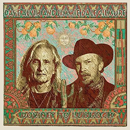 Dave Alvin & Jimmie Dale Gilmore - Downey To Lubbock (2 платівки, Розкладна обкладинка, Альбом) - фото №2