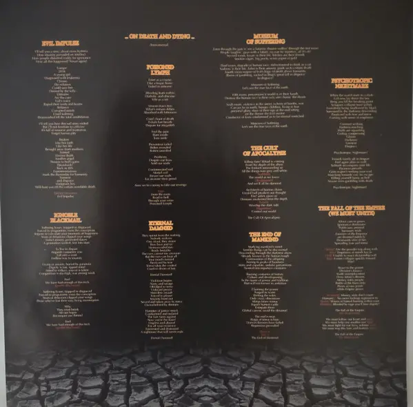 Adversor - The End Of Mankind (LP, Album) - фото №4