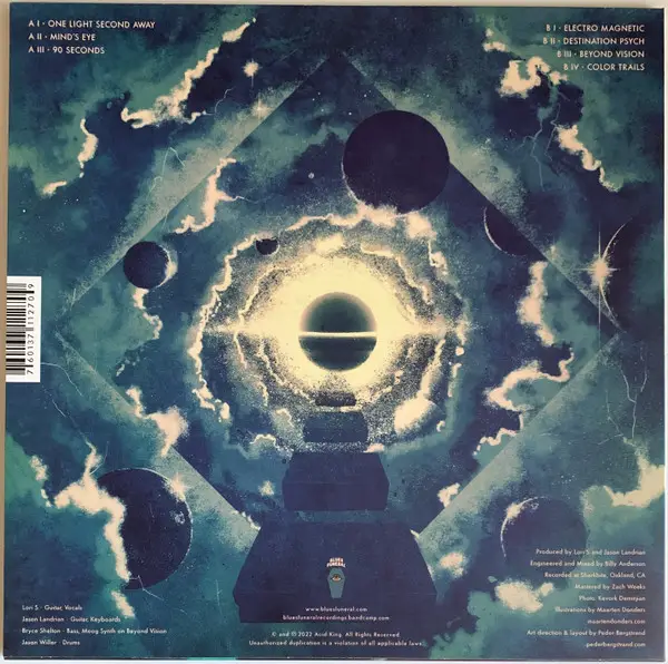 Acid King - Beyond Vision (Yellow, Transparent, LP, Album) - фото №2