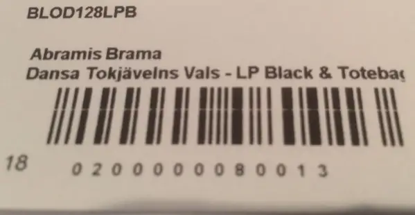 Abramis Brama - Dansa Tokjävelns Vals (Black, vinyl, Totebag, LP) - фото №2