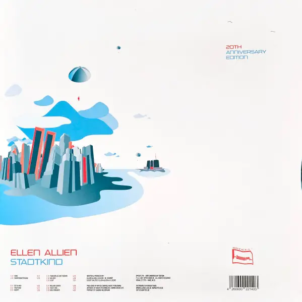 Ellen Allien - Stadtkind (2 платівки, 180 грам, Ювілейне видання до 20-річчя, Альбом) - фото №2