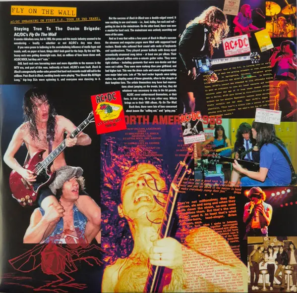 AC/DC - Fly On The Wall (Gold, Edition, LP, Album, Reissue, Remastered, Stereo) - фото №7