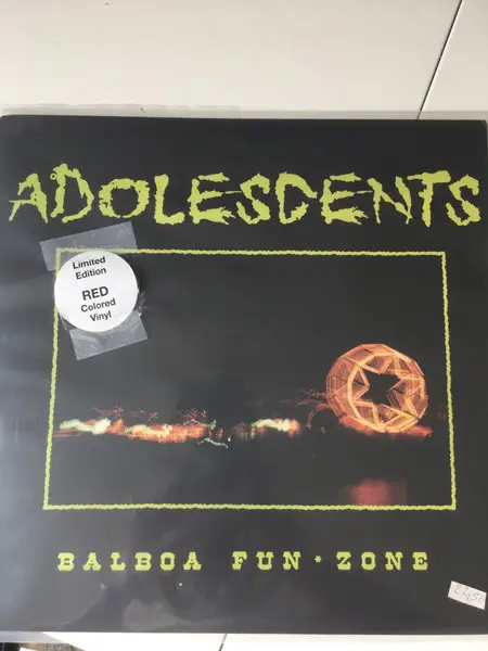 Adolescents - Balboa Fun*Zone (Red, Translucent, LP, Reissue, Stereo) - фото №2
