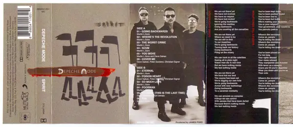 Depeche Mode - Spirit (Альбом, Перевидання, Неофіційне видання) - фото №8