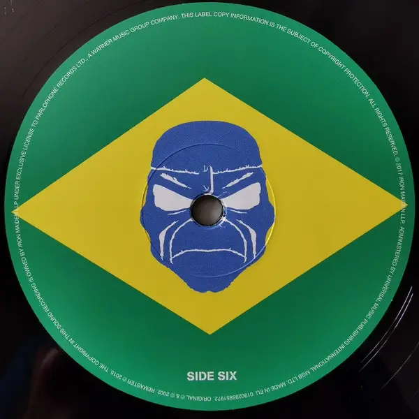 Iron Maiden - Rock In Rio (3 пластинки, Тройная раскладная обложка, Альбом, Переиздание, Ремастеринг) - фото №14