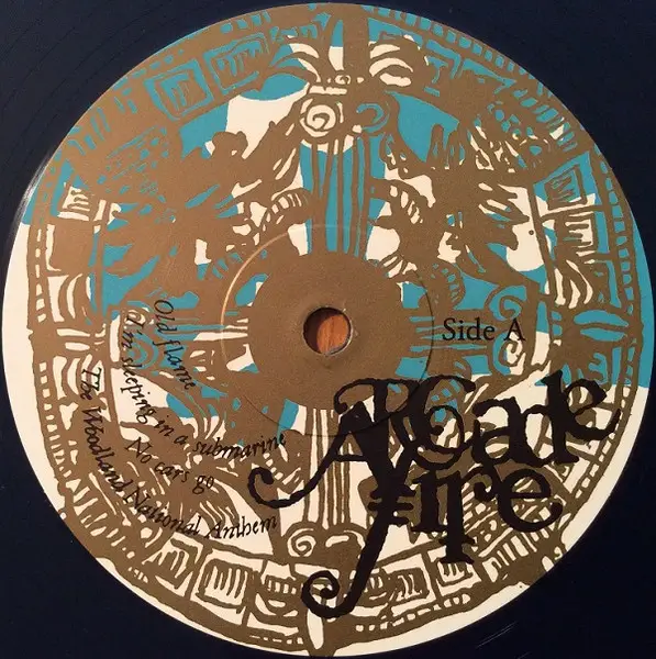 Arcade Fire - Arcade Fire (Синий, Прозрачный, EP, Record Store Day, Лимитированое, Пронумерованный, Переиздание, Ремастеринг) - фото №7