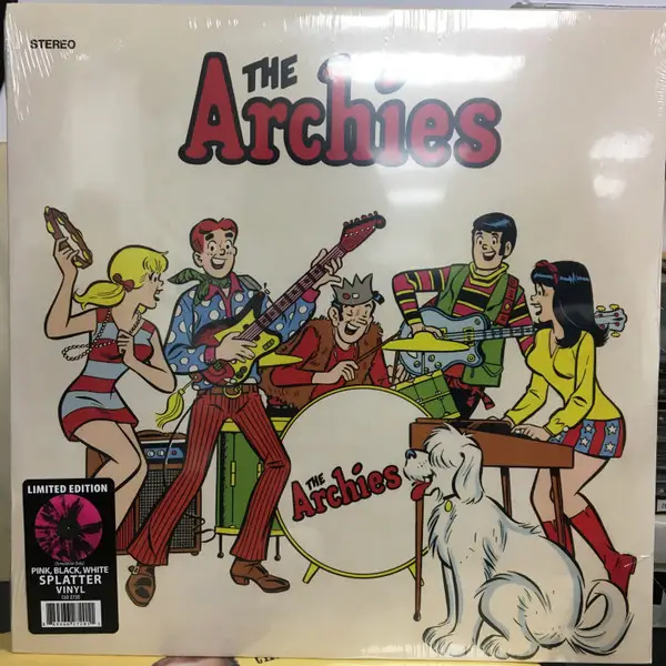 The Archies - The Archies (Белый, Брызги, Розовый, Чёрный, Альбом, Переиздание)