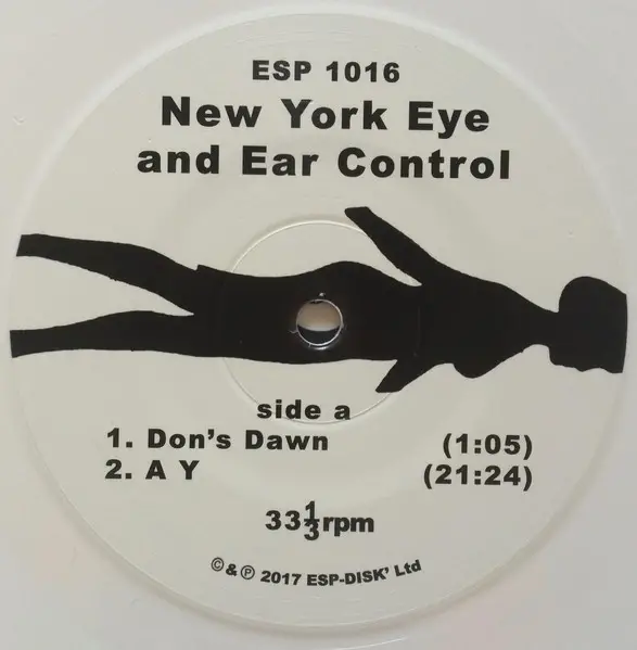 Albert Ayler & Don Cherry & John Tchicai & Roswell Rudd & Gary Peacock & Sunny Murray - New York Eye And Ear Control (Білий, Перевидання) - фото №3