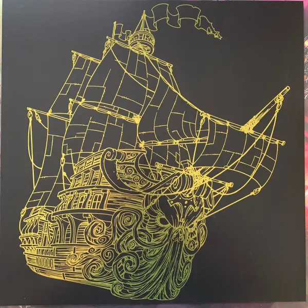 Alestorm - Sunset On The Golden Age (2 платівки, Чорний, Золотий, Бризки, Record Store Day, Лимітоване, Спеціальне видання) - фото №6