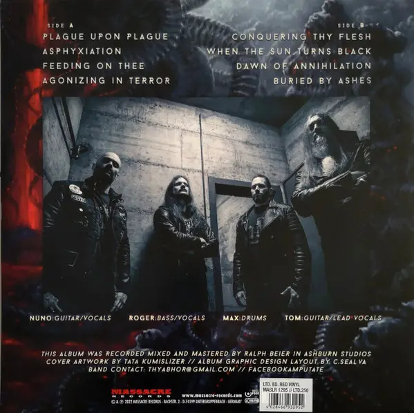 Amputate - Dawn Of Annihilation (Красный, Альбом, Лимитированое) - фото №2