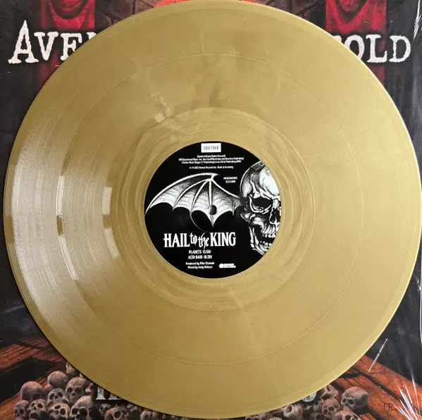 Avenged Sevenfold - Hail To The King (2 платівки, Золотий, Ювілейне видання до 10-річчя, Альбом, Лимітоване, Перевидання) - фото №6