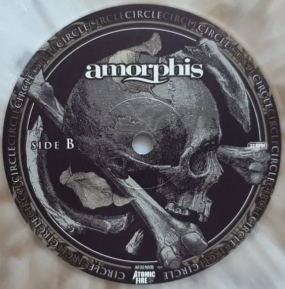 Amorphis - Circle (2 платівки, Білий, Золотий, Бризки, Альбом, Лимітоване, Перевидання) - фото №7