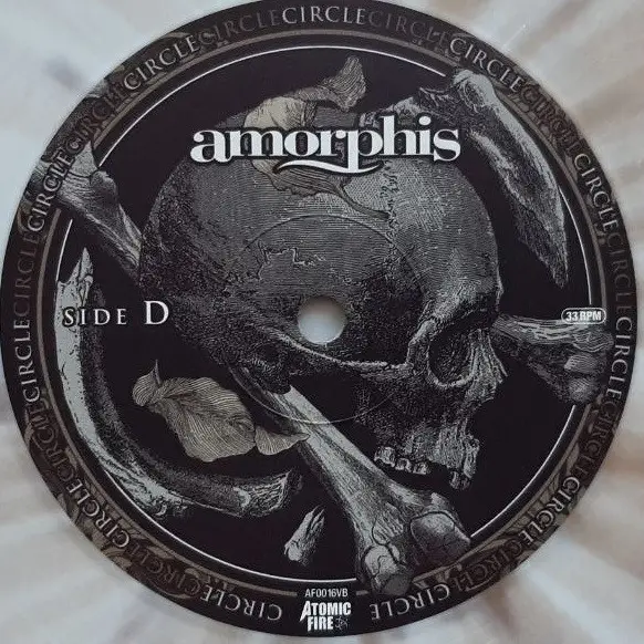 Amorphis - Circle (2 платівки, Білий, Золотий, Бризки, Альбом, Лимітоване, Перевидання) - фото №9