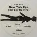 Albert Ayler & Don Cherry & John Tchicai & Roswell Rudd & Gary Peacock & Sunny Murray - New York Eye And Ear Control (Білий, Перевидання) - фото №4