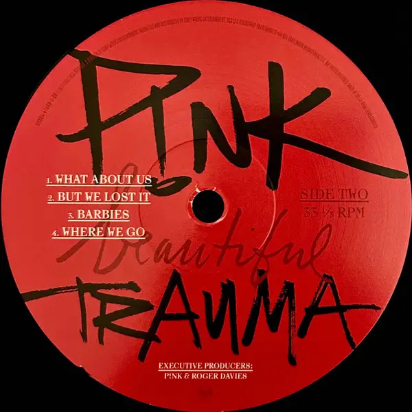 P!NK - Beautiful Trauma (2 пластинки, Раскладная обложка, Альбом) - фото №5