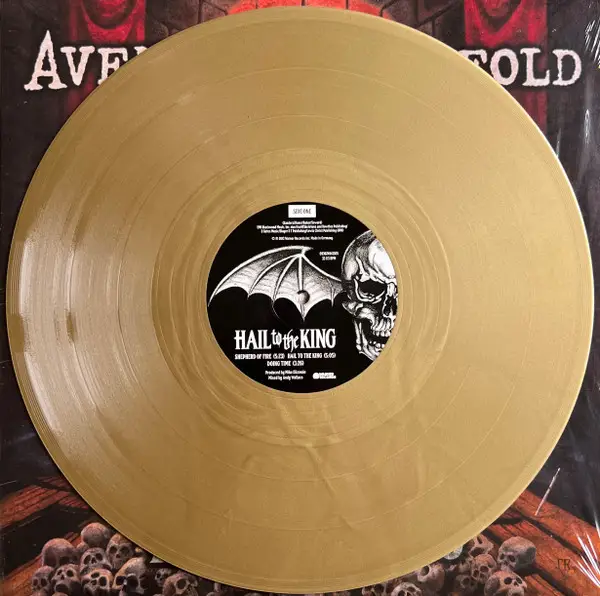Avenged Sevenfold - Hail To The King (2 платівки, Золотий, Ювілейне видання до 10-річчя, Альбом, Лимітоване, Перевидання) - фото №3