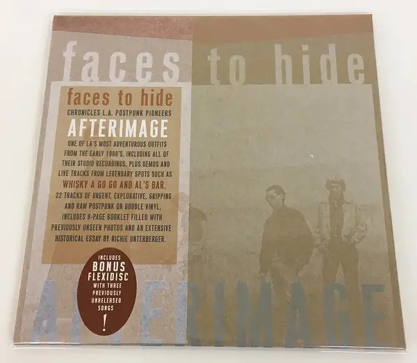 Afterimage - Faces To Hide (2 платівки, White, LP, Compilation, Numbered)