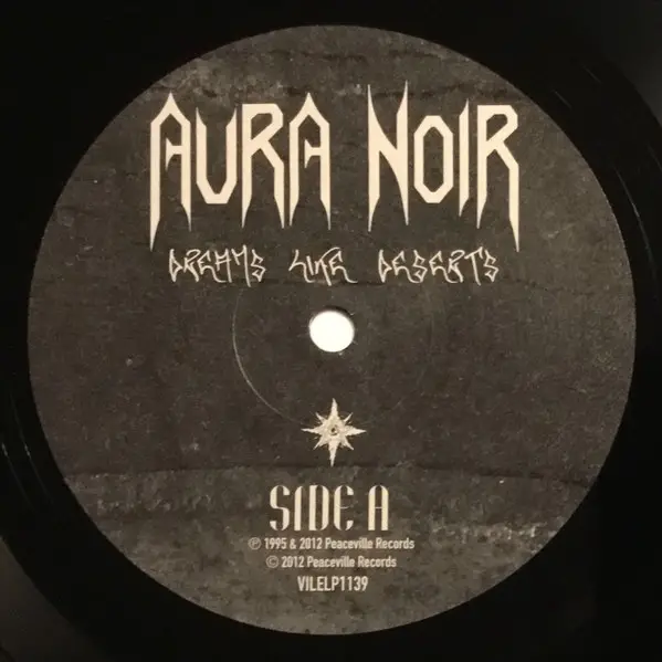 Aura Noir - Dreams Like Deserts (Мини-альбом, Переиздание, Дополнительная печать) - фото №3