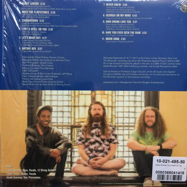 Casey Abrams - Put A Spell On You (LP, Album, Stereo) - фото №2
