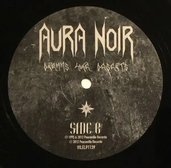 Aura Noir - Dreams Like Deserts (Мини-альбом, Переиздание, Дополнительная печать) - фото №4