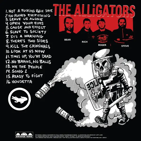 The Alligators - Time's Up You're Dead (Зелёный, Сборник, Дополнительная печать) - фото №2