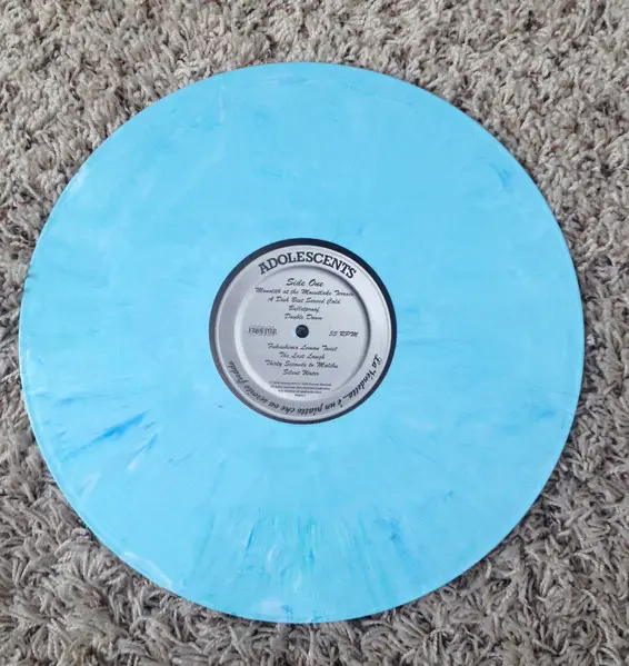 Adolescents - La Vendetta... (Blue, Marble, LP, Album) - фото №5