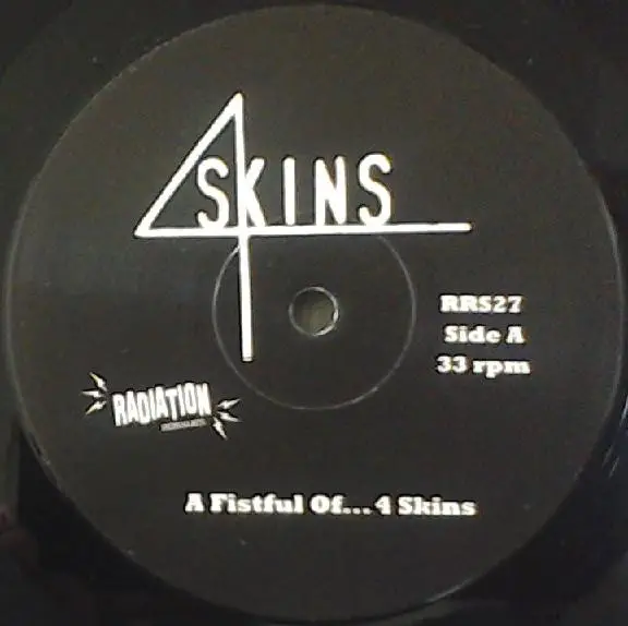 4 Skins - A Fistful Of........ 4Skins (LP, Album, Reissue) - фото №3