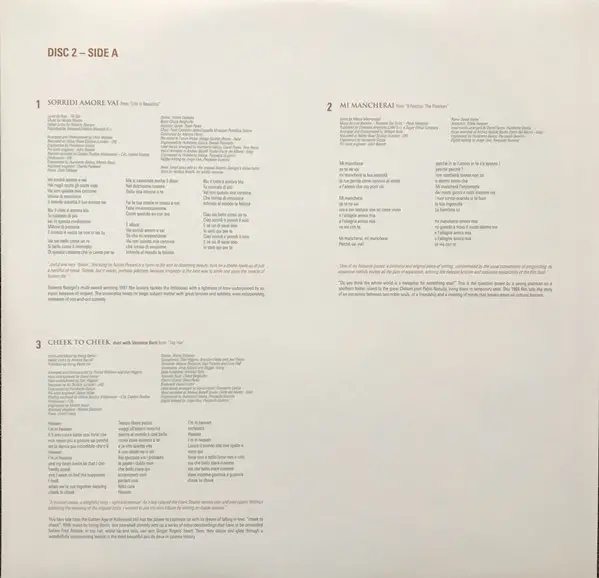 Andrea Bocelli - Cinema (Deluxe Edition) (2 платівки, 180 грам, Альбом, Лимітоване) - фото №7