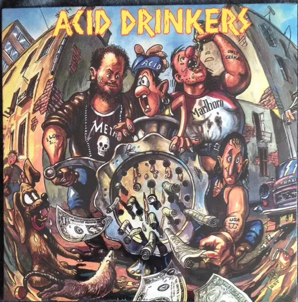 Acid Drinkers - Dirty Money, Dirty Tricks  (LP, Album, Reissue)