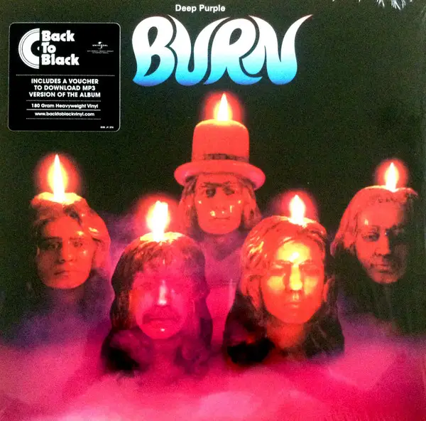 Deep Purple - Burn (180 грам, Альбом, Перевидання, Ремастеринг)