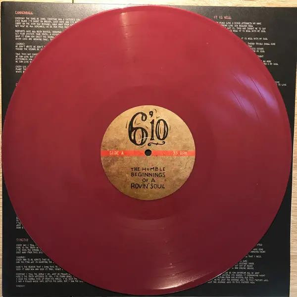6'10 - The Humble Beginnings Of A Rovin' Soul (Oxblood, LP) - фото №5