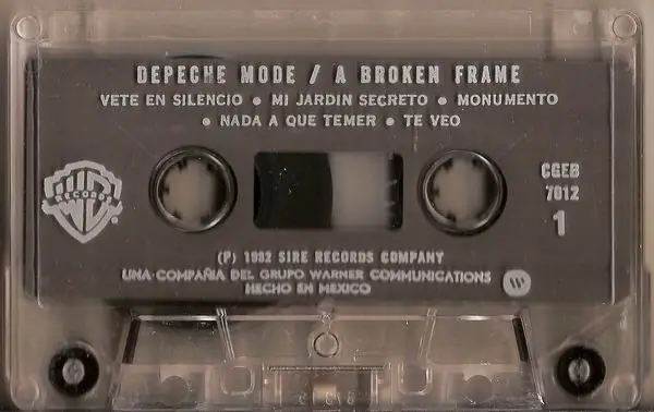 Depeche Mode - A Broken Frame (Album, Reissue) - фото №3