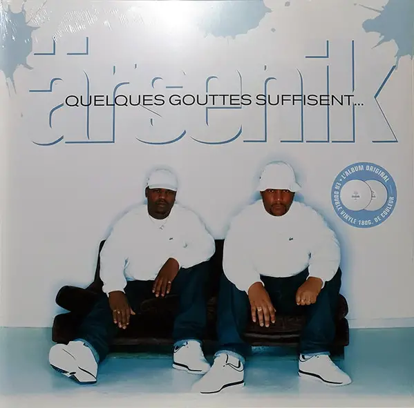 Arsenik - Quelques Gouttes Suffisent... (2 платівки, Білий, Альбом, Перевидання)