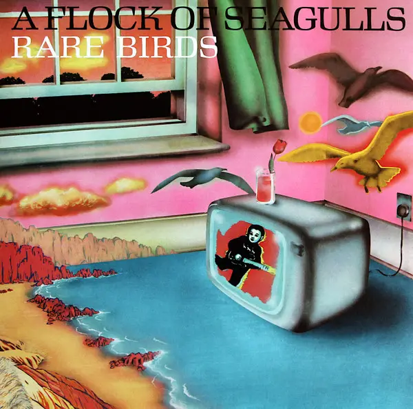 A Flock Of Seagulls - Rare Birds (B-Sides, Edits & Alternate Mixes) (Transparent, LP, Compilation, Stereo)