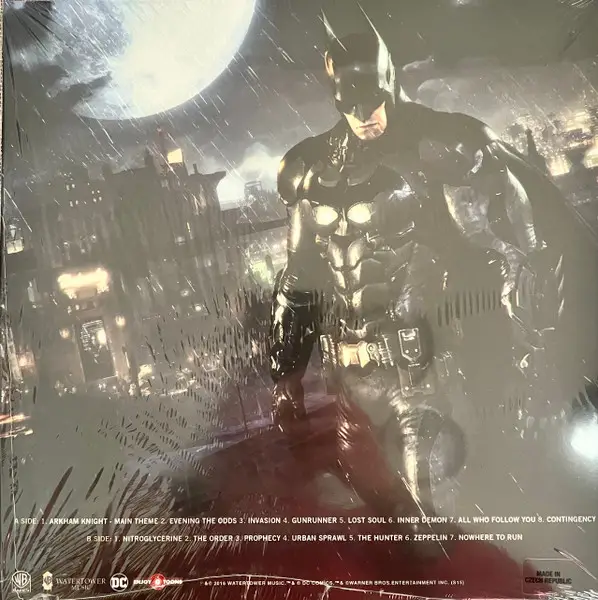 Nick Arundel & David Buckley - Best Of Batman: Arkham Knight (Сплит, Серый, Чёрный, Брызги, Альбом, Лимитированое, Переиздание) - фото №2