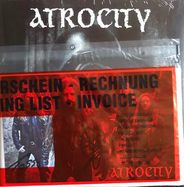 Atrocity - Masters Of Darkness (45 об/мин, Сингл, Лимитированое) - фото №7