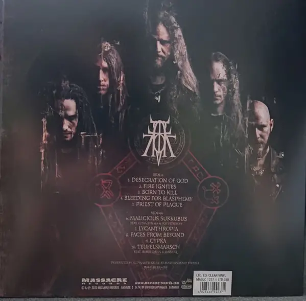 Atrocity - Okkult III (Прозрачный, Альбом, Лимитированое) - фото №2